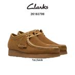 CLARKS( Clarks ) мужской wala Be обувь low cut гонки выше мокасины язык замша Brown блинчики подошва casual WALLABEE 26183799
