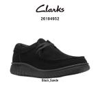 CLARKS( Clarks ) мужской relax свет low обувь мокасины low cut черный замша кожа легкий casual RELAXLITE LOW 26184952