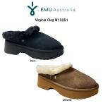 ショッピングemu EMU(エミュー)ムートン スリッポン シューズ シープスキン ヴァージニア クロッグ 厚底 レディース 靴 Virginia Clog W13291