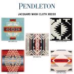 ショッピングハンドタオル PENDLETON(ペンドルトン)ウォッシュクロス ハンドタオル ハンカチ ハンカチタオル ジャガード コットン アウトドア レジャー 33x33cm 総柄 ギフト XB220