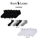 POLO RALPH LAUREN(ポロ ラルフローレン)ソックス ショート 靴下 レディース 女性用 6足セット Ankle Basic Sport 6P 724970PK2Z