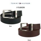 ショッピングトミー TOMMY HILFIGER(トミーヒルフィガー)ベルト ビジネス レザー ロゴ入り メンズ ギフト 11TL02XZ50