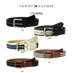 ショッピングベルト TOMMY HILFIGER(トミーヒルフィガー)ベルト カジュアル レザー ロゴ入り メンズ ギフト 11TL02X032