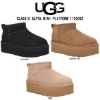 ショッピングugg UGG(アグ)ブーツ ムートン 厚底 ショート クラシック ウルトラミニ プラットフォーム レディース CLASSIC ULTRA MINI PLATFORM 1135092