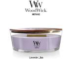 WoodWick( дерево wik) ароматическая свеча [ бренд коробка нет ] - -swik лаванда spa цветочный эвкалипт горение звук подарок Lavender Spa NW76492