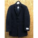 RAGEBLUE Rageblue S мужской Пальто Честерфилд подкладка имеется [The AUSTRALIAN MERINO WOOL PREMIUM] длинный рукав шерсть × поли темный темно-синий 