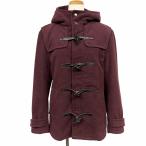  Nano Universe nano*universe полупальто "даффл коут" Parker полупальто общий подкладка одноцветный длинный рукав поли × шерсть и т.п. M бордо красный светло-коричневый тон женский 