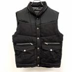  The лама n Denim ZARA MAN DENIM с хлопком лучший безрукавка жакет точка кнопка × Zip одноцветный хлопок 100%( другой ткань : поли 100%) M чёрный мужской 