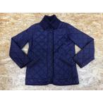  Ray Beams Ray BEAMS стеганная куртка несколько тонкий Donkey цвет 2poke длинный рукав нейлон 100% ширина плеча примерно 34cm лиловый фиолетовый женский 