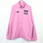[ новый товар ]NEW BALANCE тонкий Zip выше жакет блузон Nagoya wi мужской марафон 2020 длинный рукав поли 100% L Pink Lady -s женщина 