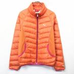 PUMA Puma M женский тонкий свет пуховик блузон Zip выше Logo вышивка la gran длинный рукав down 95%+ перо 5% orange 