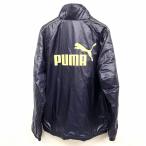 PUMA Puma O XL мужской несколько тонкий с хлопком Zip выше жакет блузон la gran длинный рукав нейлон 100% темно-синий × бежевый оттенок золота темно-синий 