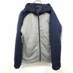 adidas Adidas S мужской с хлопком Zip выше жакет блузон Parker freedom рукав длинный рукав поли 100% Heather серый × темно-синий 