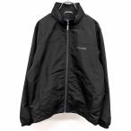  Spalding SPALDING тонкий Zip выше жакет блузон сетка подкладка Logo .. капот с высоким воротником длинный рукав поли 100% M чёрный мужской 