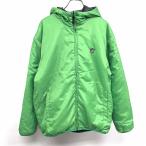 BILLABONG Billabong M мужской с хлопком Zip жакет Parker двусторонний обратная сторона . звезда рисунок длинный рукав поли 100% зеленый × темно-синий × Brown зеленый × темно-синий 