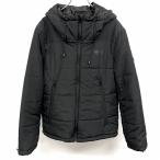 te. есть gDUARIG с хлопком жакет Zip Parker длинный рукав Logo принт Logo patch с высоким воротником капот поли 100% M черный чёрный мужской 