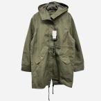 [ новый товар ]RH Rush Hour Mod's Coat Parker общий подкладка одноцветный Zip выше × точка кнопка останавливать поли × хлопок L зеленый хаки женский 