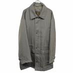 VINTAIGE CLUB с хлопком пальто с отложным воротником точка кнопка × полный Zip одноцветный длинный рукав поли 100% L Heather серый оттенок зеленого . зеленый серия мужской 