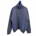  Ronson RONSON USA шерсть жакет блузон тонкий. с хлопком стеганое полотно подкладка с высоким воротником длинный рукав одноцветный шерсть 100% L Heather b люмен z