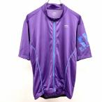 TIGORAtigolaL женский тонкий Zip выше рубашка жакет mok шея подкладка нет не продается образец товар короткий рукав - лиловый × голубой фиолетовый 