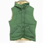 Dickies Dickies M мужской с хлопком f- dead лучший безрукавка жакет Parker Logo patch нейлон 100% зеленый × бежевый зеленый 