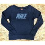 NIKE Nike M размер женский спортивная фуфайка обратная сторона шерсть обратная сторона пирог ru футболка длинный рукав круглый вырез Logo cut and sewn темно-синий × голубой темно-синий × бледно-голубой 