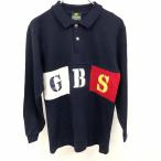  золотой Bear Golden Bear Golf рубашка-поло Logo принт Британия знак знак порез . вернуть ткань длинный рукав хлопок 100% 150 темно-синий темно-синий Kids Junior 