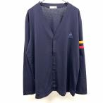 le coq sportif футбол Nagoya gran Pas eito вентилятор Club кардиган футболка ткань длинный рукав поли × хлопок XO XXL 2XL 3L темно-синий мужской 