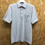 ARNOLD PALMER Arnold Palmer M мужской рубашка-поло окантовка one отметка Logo вышивка трикотаж с коротким рукавом хлопок × полиэстер Heather серый 