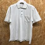 GIANNI VALENTINO Gianni Valentino M мужской рубашка-поло one отметка Logo split нить. вышивка короткий рукав хлопок × поли серый ju серия × белый 