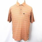  Mr. Jun koMR. JUNKO несколько тонкий рубашка-поло cut and sewn олень. . окантовка короткий рукав сделано в Японии хлопок 100% M Brown чай цвет мужской мужчина 