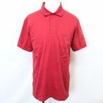  Prince PRINCE рубашка-поло cut and sewn футболка ткань Logo вышивка импортированный автомобиль б/у одежда короткий рукав хлопок 100% хлопок M Heather красный . красный серия мужской мужчина 
