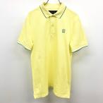 ji- Star low G-Star Raw рубашка-поло олень. . Logo вышивка спина. правый кромка . нашивка способ. носорог. вышивка короткий рукав хлопок 100% M желтый × голубой желтый цвет мужской 