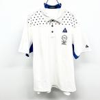 le coq sportif GOLF COLLECTION Le Coq s Porte .f Golf L мужской рубашка-поло Logo короткий рукав поли 100% голубой × белый × черный синий 