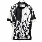  world Elite World Elite Zip выше cut and sewn рубашка велосипед велоспорт la gran короткий рукав поли 100% L черный чёрный × белый мужской 