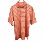 PGA Tour PGA TOUR Golf рубашка-поло окантовка карман нет короткий рукав кромка разрез поли 100% S salmon розовый salmon розовый × чёрный мужской 
