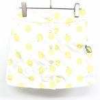 Kolwin Golf юбка сетка. брюки подкладка лимон рисунок Heart поли 100% S 7 номер белый × желтый × зеленый × розовый желтый женский 