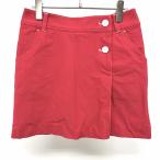 koru wing Kolwin Golf мини-юбка часть сетка. брюки тип подкладка имеется искусственный шелк × нейлон × полиуретан 9 номер M красный серия женский 