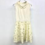 OLIVE des OLIVE безрукавка воротник имеется One-piece юбка . подкладка имеется немного .. чувство цветочный принт × проверка Heather бежевый × зеленый женский 