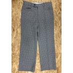 LAKELAND Ray Clan do размер 78 мужской брюки брюки в клетку длинный Zip fly серый × черный × "теплый" белый 