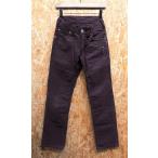 Levi's 702 Levi's 28 мужской брюки распорка Western заслонка Zip fly Logo этикетка длинный хлопок 100% темный бордо красный фиолетовый серия 