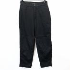  Nano Universe nano*universe несколько тонкий конические брюки одноцветный Zip fly хлопок 100% хлопок 36 черный чёрный мужской ( женский?)