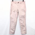  Gap KHAKIS by GAP BROKEN-IN BOYFRIEND обтягивающий брюки одноцветный Zip fly хлопок × полиуретан '01 Bay kdo Pink Lady -s женщина 