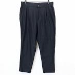  Rageblue RAGEBLUE брюки брюки конический талия . резина . шнур поли × лен × хлопок × полиуретан S темный темно-синий темно синий мужской 