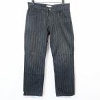  Michel Klein Homme MICHEL KLEIN HOMME брюки распорка мульти- полоса Zip fly хлопок 100% 46 темно-синий × серый темно-синий мужской мужчина 
