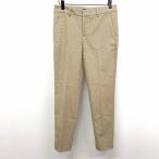 Zara Basic ZARA BASIC брюки конический Zip fly полиэстер × искусственный шелк × полиуретан 34 Brown оттенок бежевого женский 