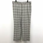 Munsingwear Munsingwear одежда 91 мужской Golf брюки Glenn проверка полиэстер × искусственный шелк × полиуретан черный × белый чёрный × белый 
