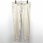 23 район HOMMEnijuu thank Homme 50(W84~88) мужской мужчина брюки конический треугольник кольцо имеется одноцветный хлопок × лен × полиуретан свет оттенок бежевого 