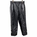  Le Coq s Porte .f с хлопком брюки несколько конический кромка Zip талия резина . шнур нейлон 100% O XL LL черный чёрный × "теплый" белый мужской 