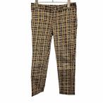  перчатка grove обтягивающий брюки сеть глаз рисунок несколько стрейч Zip fly хлопок × полиуретан M Brown чай × чёрный женский 